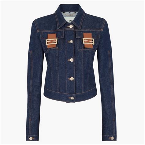 fendi jas mannen|fendi denim jacket.